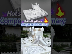 Équipement de jeux pour enfants Blanc Jouets de la cour de récréation