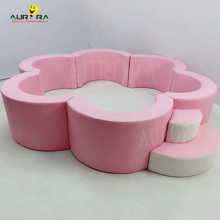 Jeux doux Jeux pastel Montez et jouez Blocs doux Rose Blanc Fleur Mini