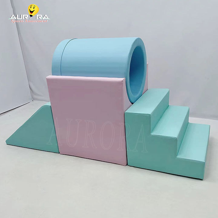 Pastel Baby Soft Play Blocs d'escalade pour les fêtes Location d'équipements de jeu doux personnalisés