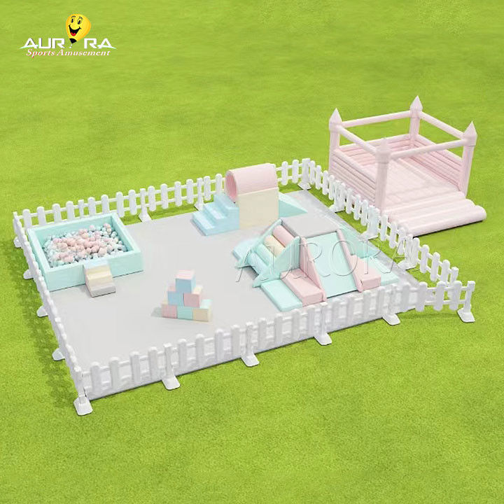 Equipement de jeu doux personnalisé coloré pour enfants à l' intérieur