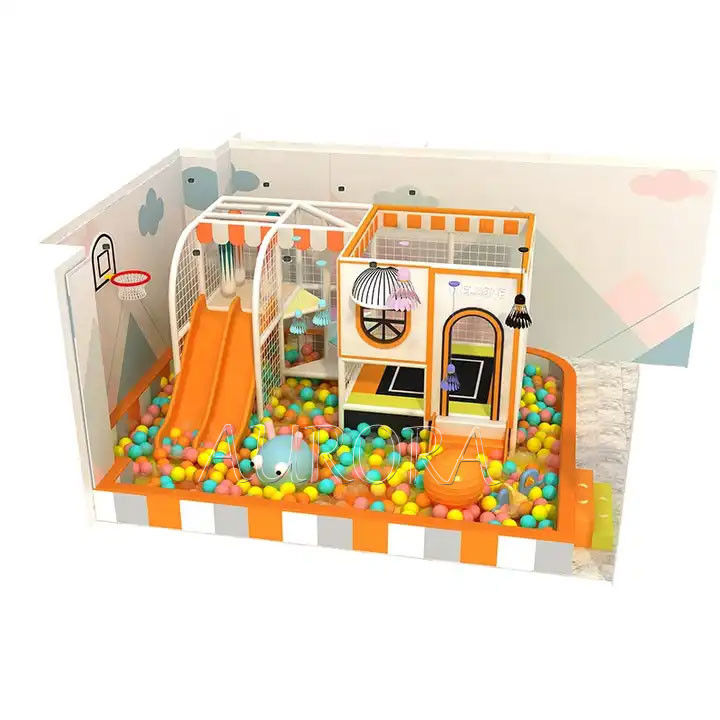 Thème de bonbons pour enfants Équipement de jeux doux intérieur Couleur personnalisable