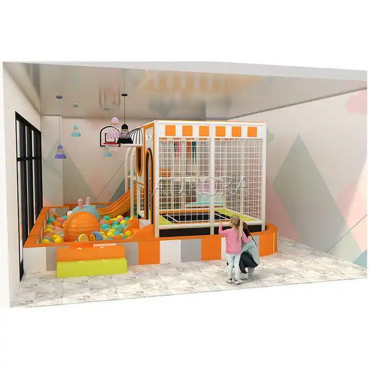 Thème de bonbons pour enfants Équipement de jeux doux intérieur Couleur personnalisable