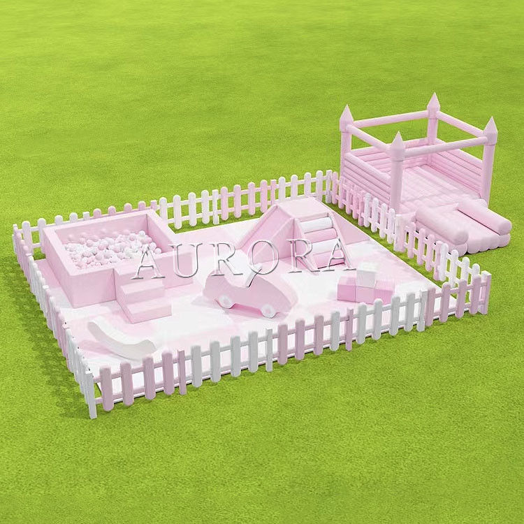 Maison de jeux douce Équipement de jeux doux Blocs de terrain de jeux intérieurs Les enfants jouent à l'extérieur