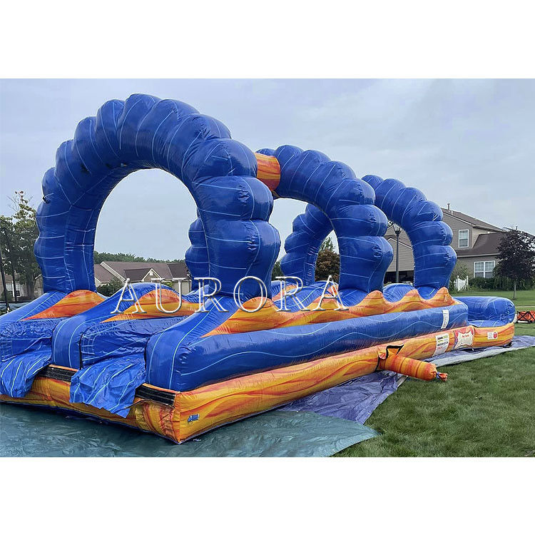 Prix d'usine Lava gonflable Glisse N' Glisse Parque de glisse d'eau Pour les enfants Adultes