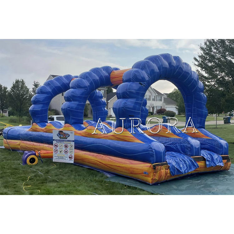 Prix d'usine Lava gonflable Glisse N' Glisse Parque de glisse d'eau Pour les enfants Adultes