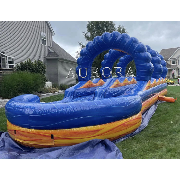 Prix d'usine Lava gonflable Glisse N' Glisse Parque de glisse d'eau Pour les enfants Adultes