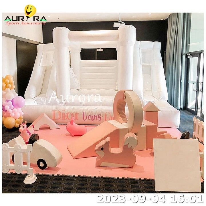 Jeux gonflables pour tout-petits en extérieur Bounce House espace de jeux intérieur