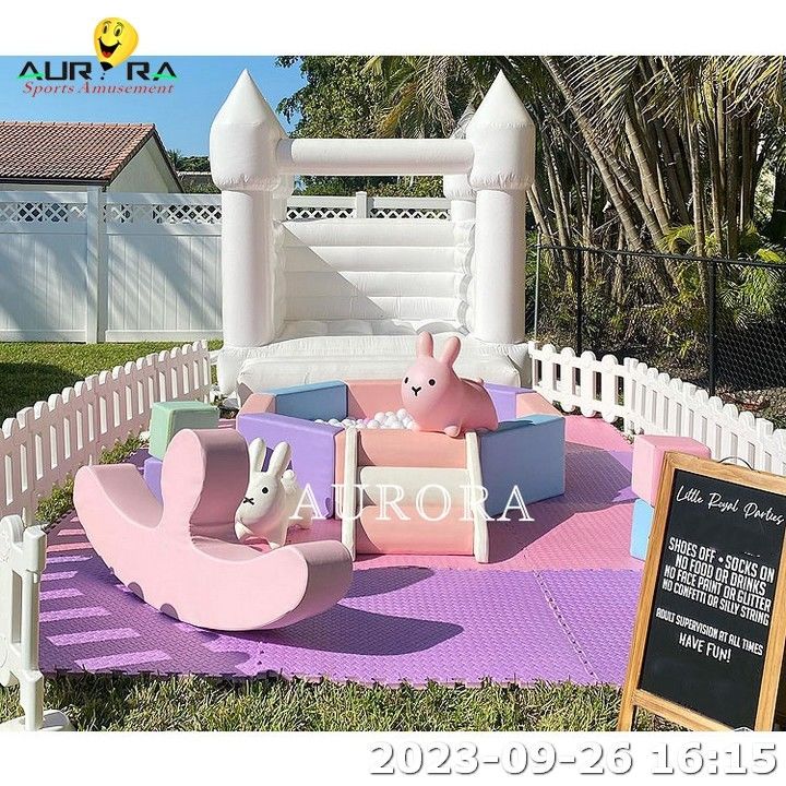 Ball Pit Indoor Kids Flower Soft Play Set Lieu de jeux