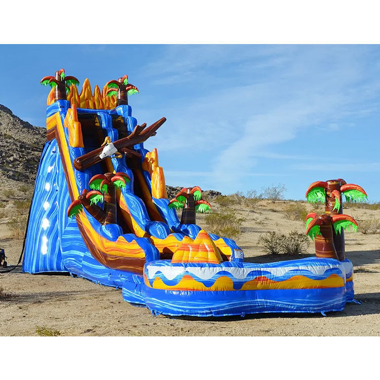 Glissière gonflable pour enfants 25'H Palm Big en gros Nouveaux produits à vendre