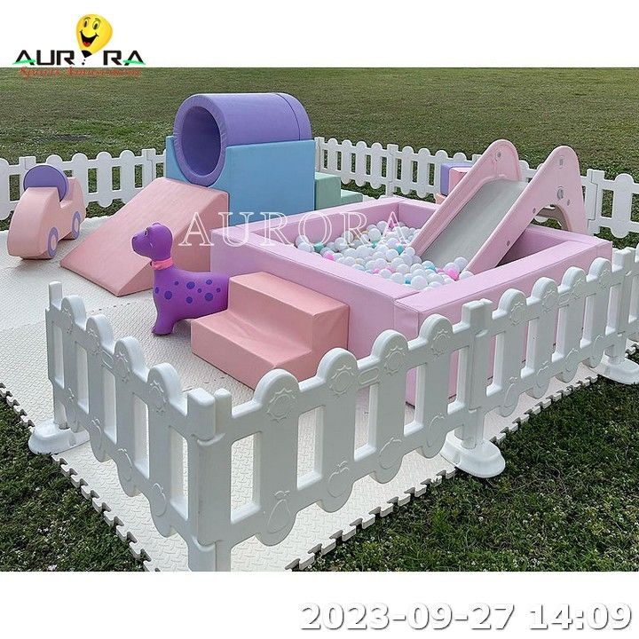 Vente à chaud Jeu souple tapis gonflable Jeu souple espace de jeu pour la fête