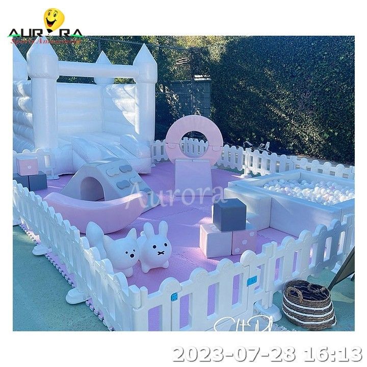Équipement de terrain de jeux pour les enfants, pour les fêtes, location de jeux blancs