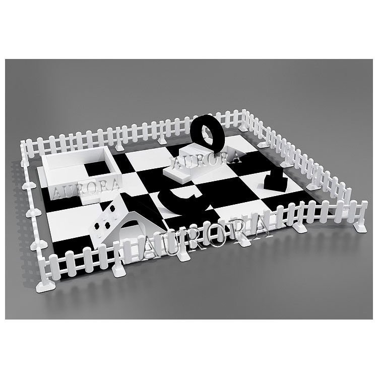 Ensemble de jeux en noir et blanc pour les enfants